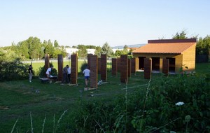 Le jeu d'arc en construction